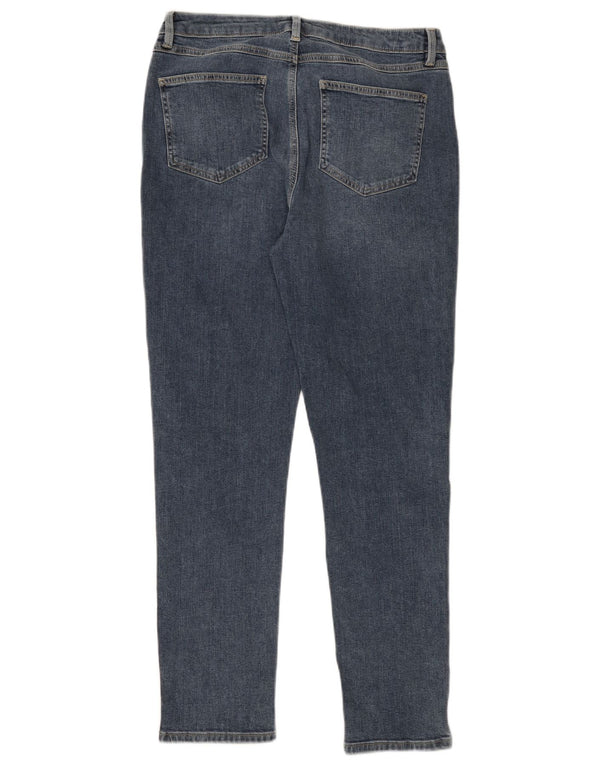 MINT VELVET Damen Skinny Jeans UK 14 Large W32 L29 Blaue Baumwolle