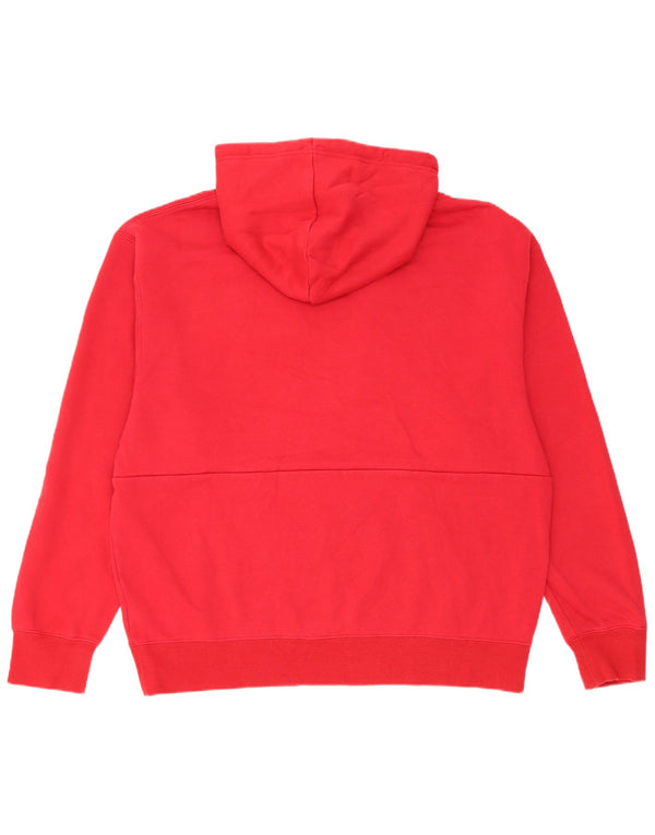 Jordan Herren-Hoodie mit Standard-Passform, XL, rote Baumwolle