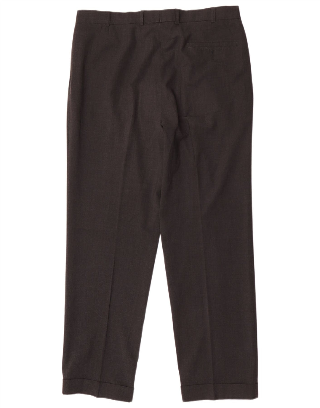 Marks & Spencer Herren-Anzughose mit Pegged-Anzug, W36, L31, graues Polyester