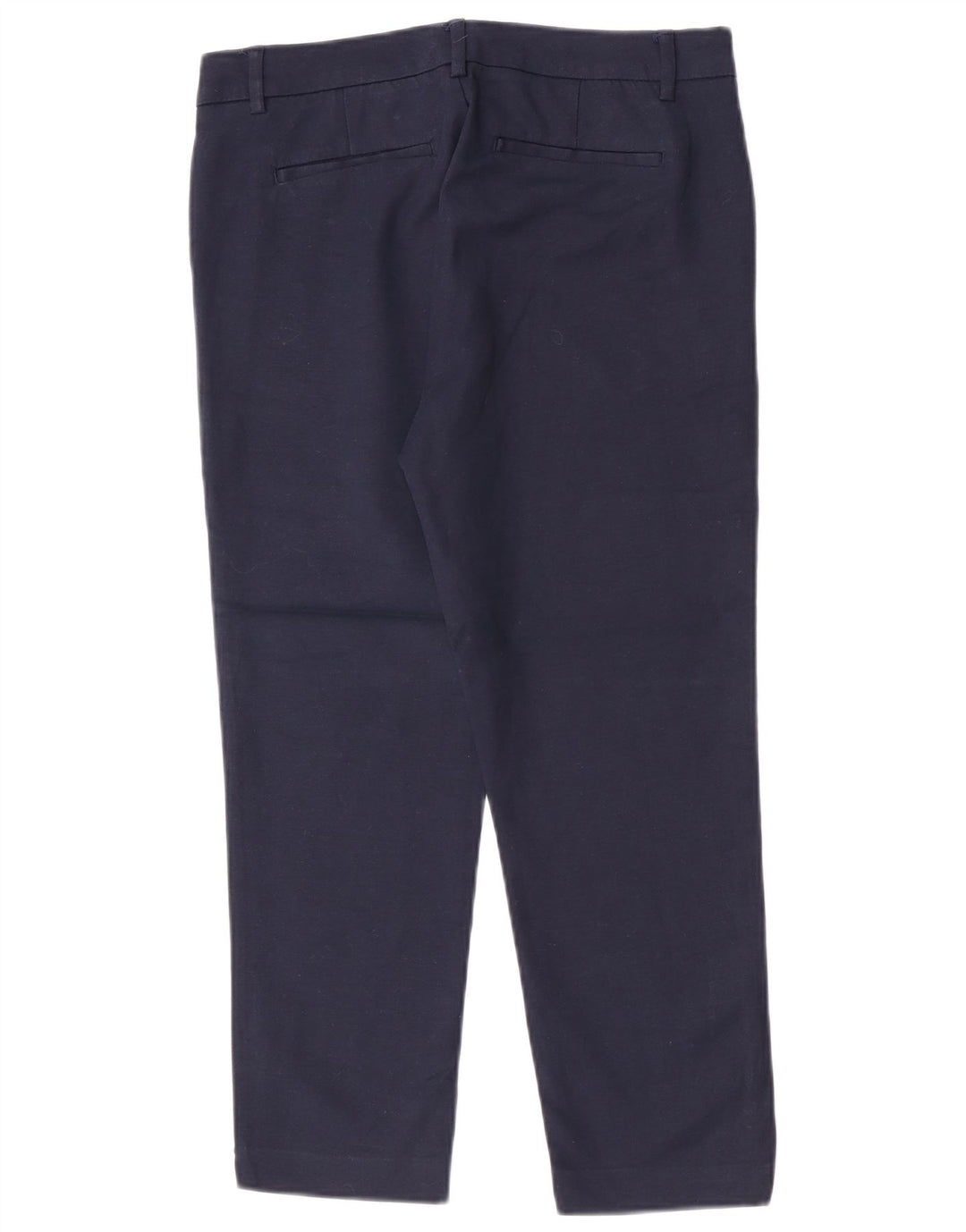 Tommy Hilfiger Damen Slim Cropped-Hose US 8 Medium W30 L24 Marineblau