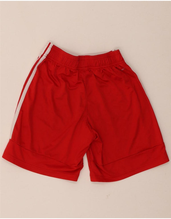 Adidas Mädchen Climalite Sport Shorts 11-12 Jahre rotes Polyester