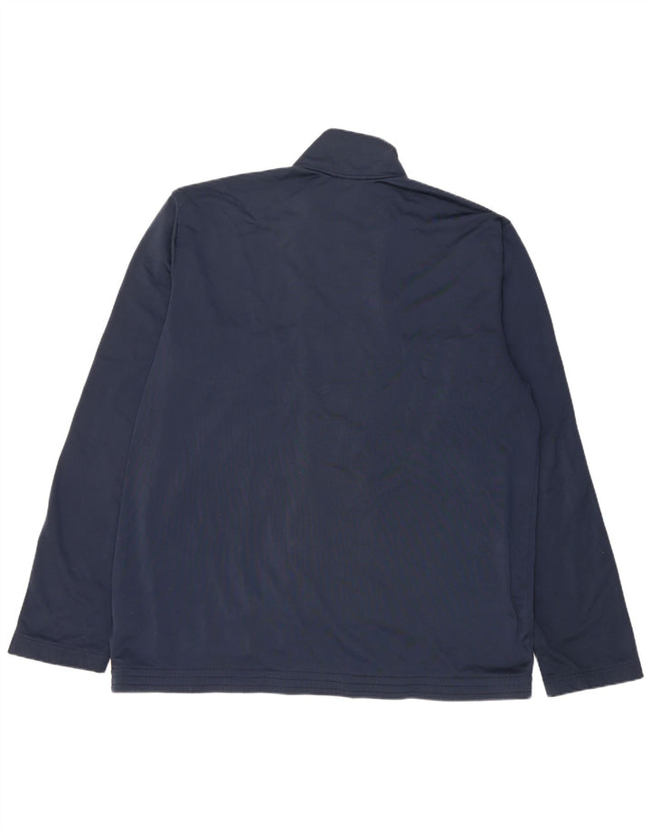 Adidas Herren Trainingsanzug Top Jacke 2XL Marineblau Colourblock Polyester