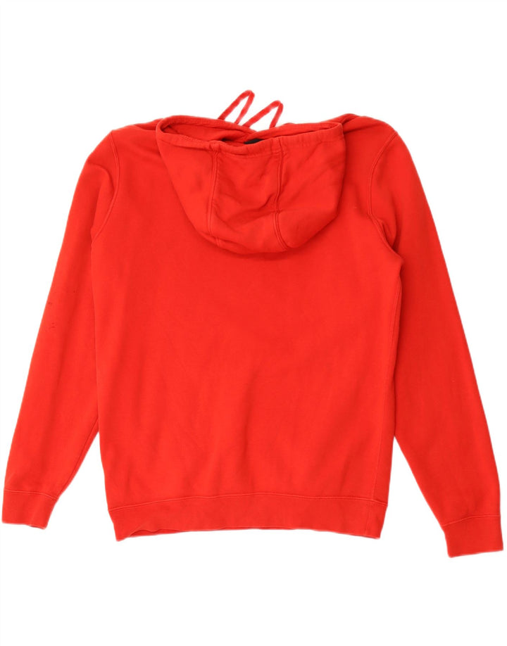 NIKE Herren Kapuzenpullover aus mittelroter Baumwolle