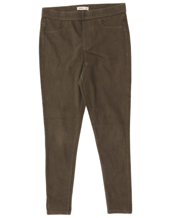 Marks & Spencer Damen Jegging Freizeithose UK 14 Medium W30 L27 Khaki
