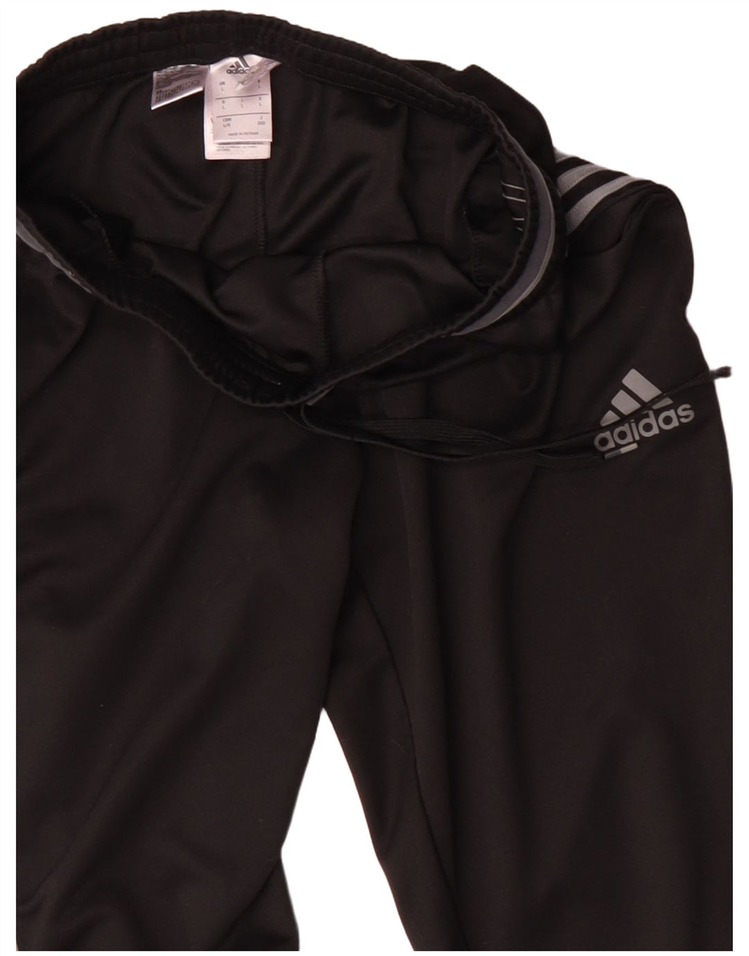 Adidas Herren Climalite Trainingshose, groß, aus schwarzem Polyester