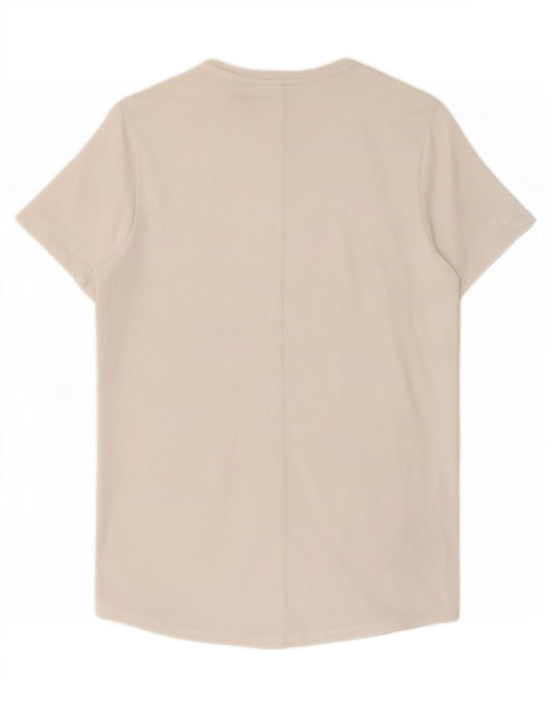 Tommy Hilfiger Herren T-Shirt Top aus mittelweißer Baumwolle