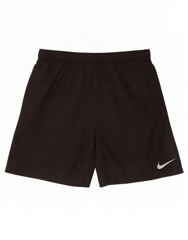 Nike Dri Fit Sportshorts für Jungen, 10–11 Jahre, mittelgroß, schwarzes Polyester