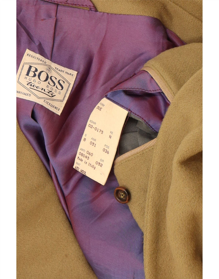 HUGO BOSS Herren-Blazer mit 2 Knöpfen, EU 52, XL, beige Wolle