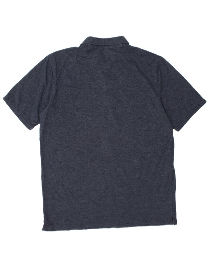 EDDIE BAUER Herren-Poloshirt, große marineblaue Baumwolle