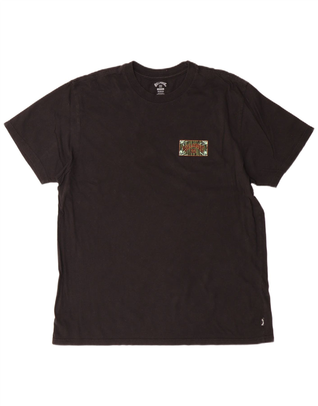 Billabong Herren-T-Shirt mit Grafik, groß, aus schwarzer Baumwolle