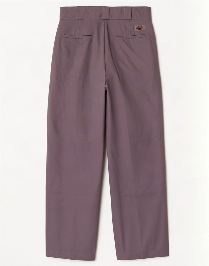 Dickies Damen gerade Chinohose W26 L26 Lila Polyester