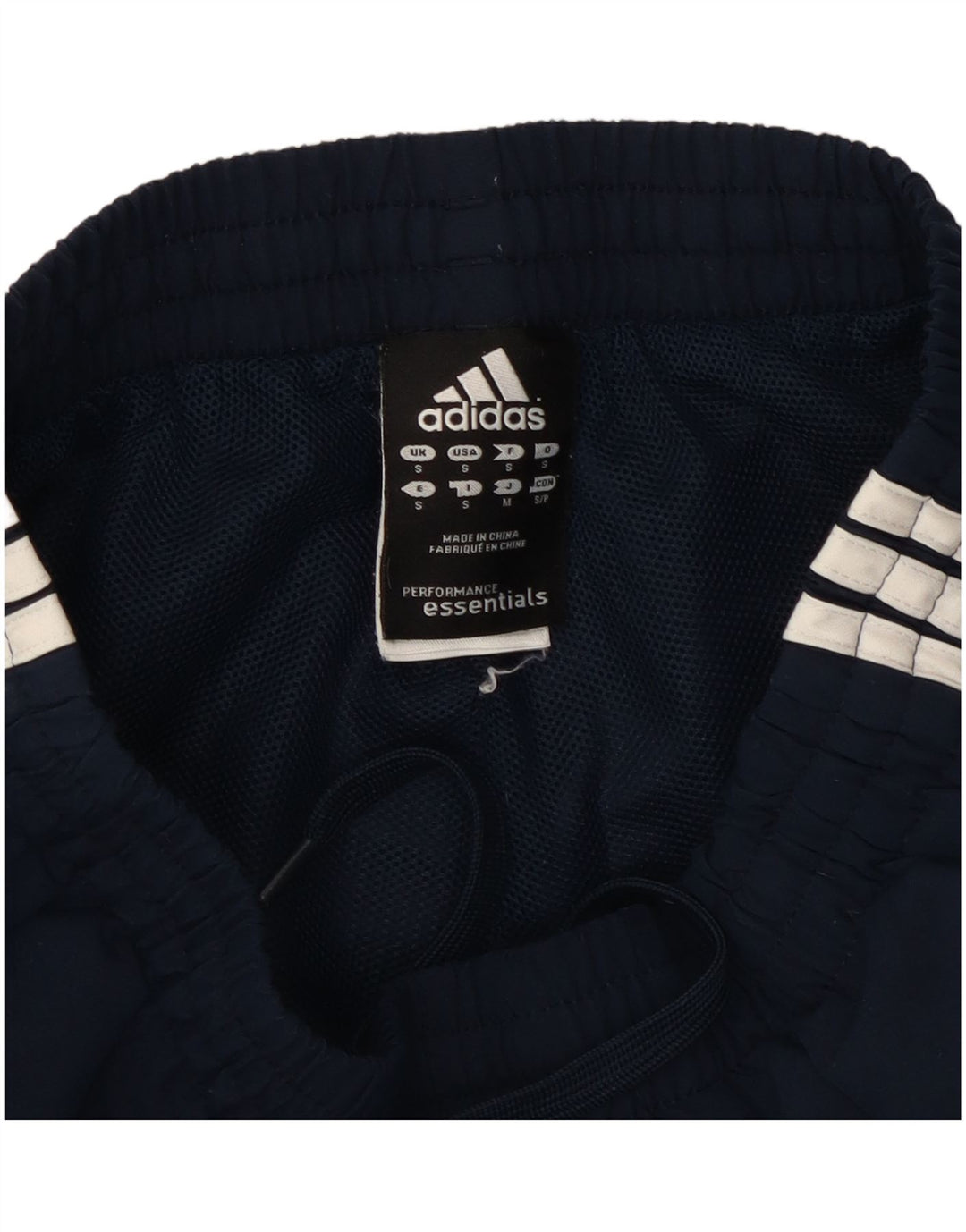 Adidas Herren-Trainingshose, klein, marineblau, Polyester