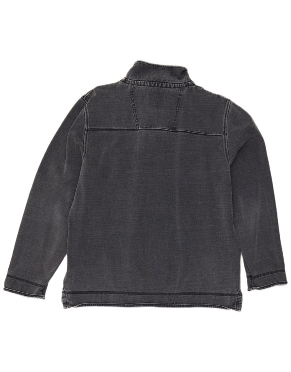 Crew Clothing Herren-Sweatshirt mit Reißverschluss, XL, Marineblau, Baumwolle