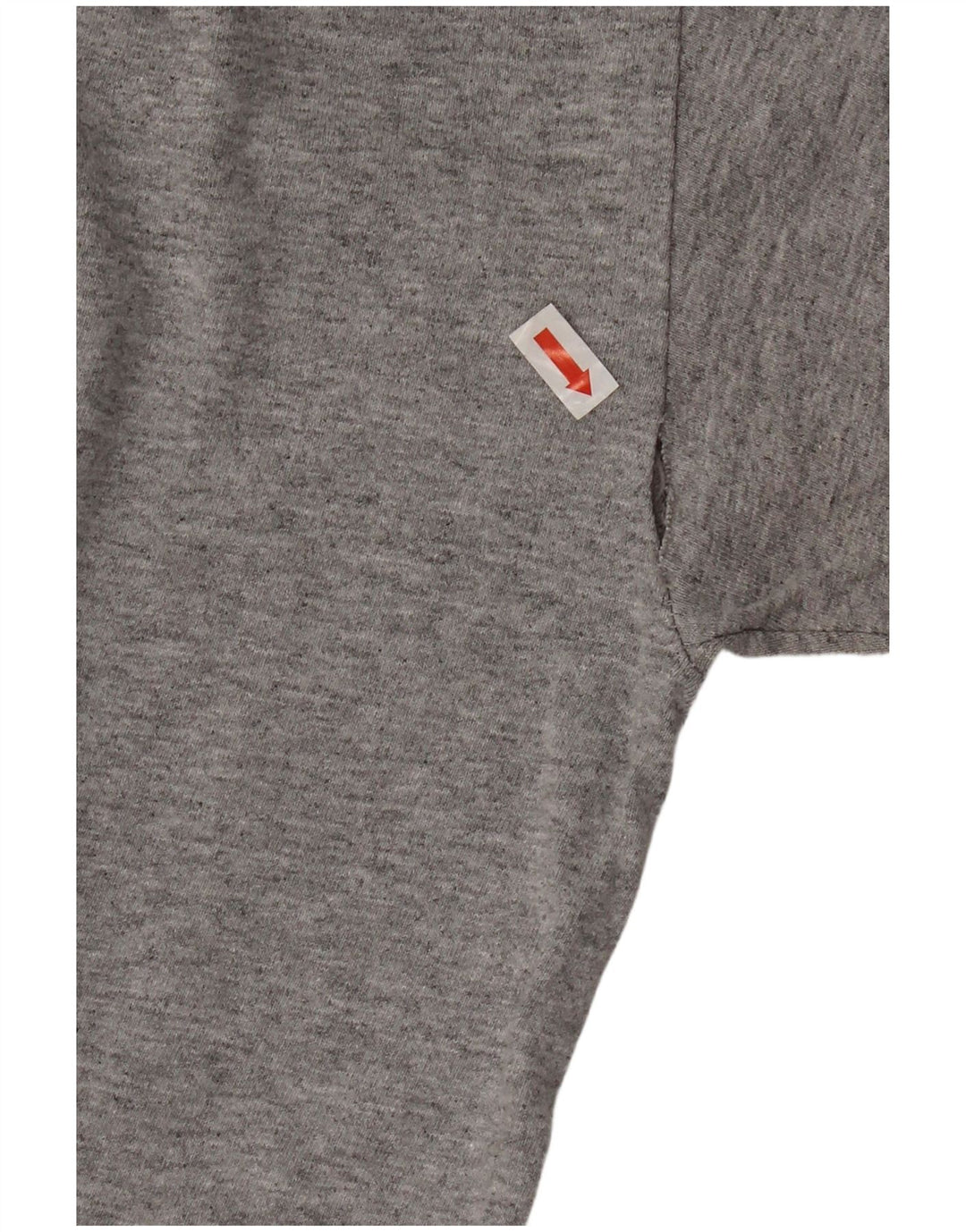Nike Herren Loose Fit Graphic T-Shirt-Oberteil aus mittelgrau gefleckter Baumwolle
