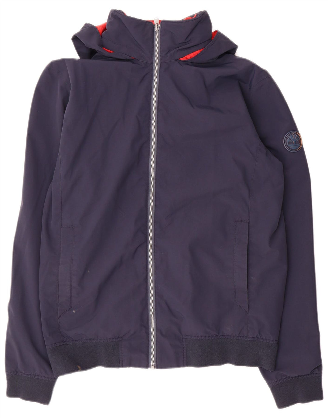 Timberland Herren-Bomberjacke mit Kapuze, UK 38, mittleres Marineblau