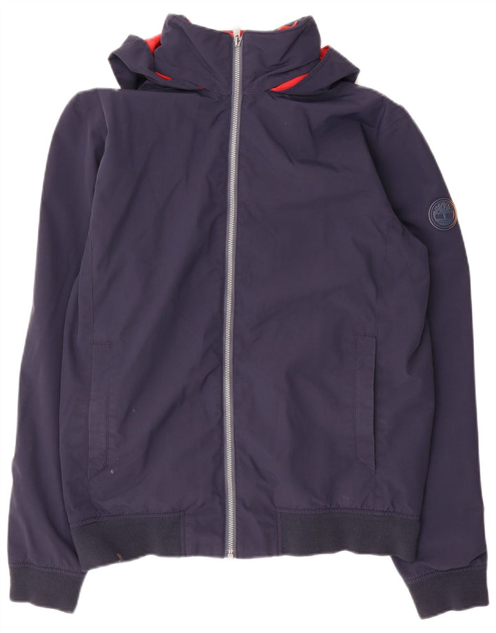 Timberland Herren-Bomberjacke mit Kapuze, UK 38, mittleres Marineblau