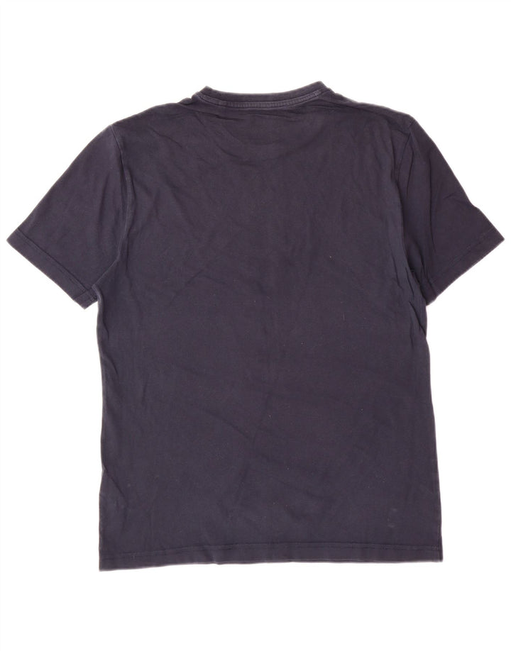 PENGUIN Herren-T-Shirt mit Grafik, mittelmarineblaue Baumwolle