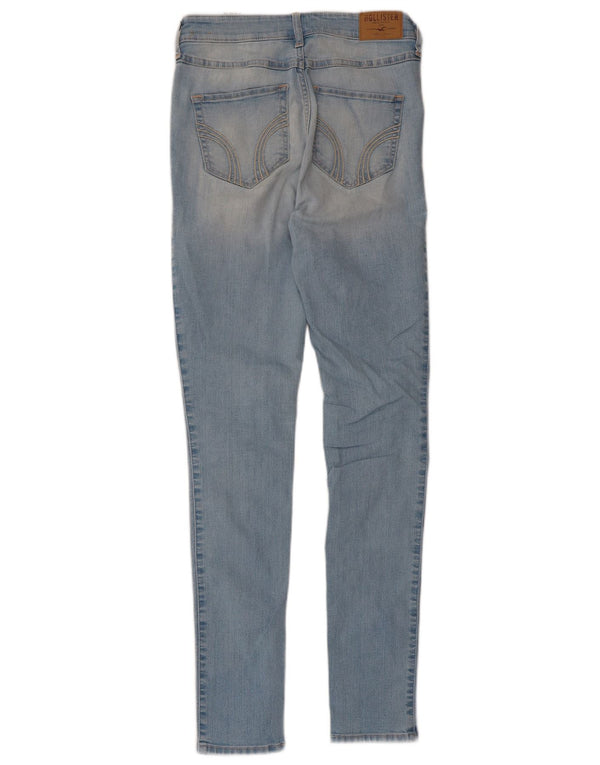 Hollister Damen Skinny Jeans US 3 XS W26 L31 Blaue Baumwolle