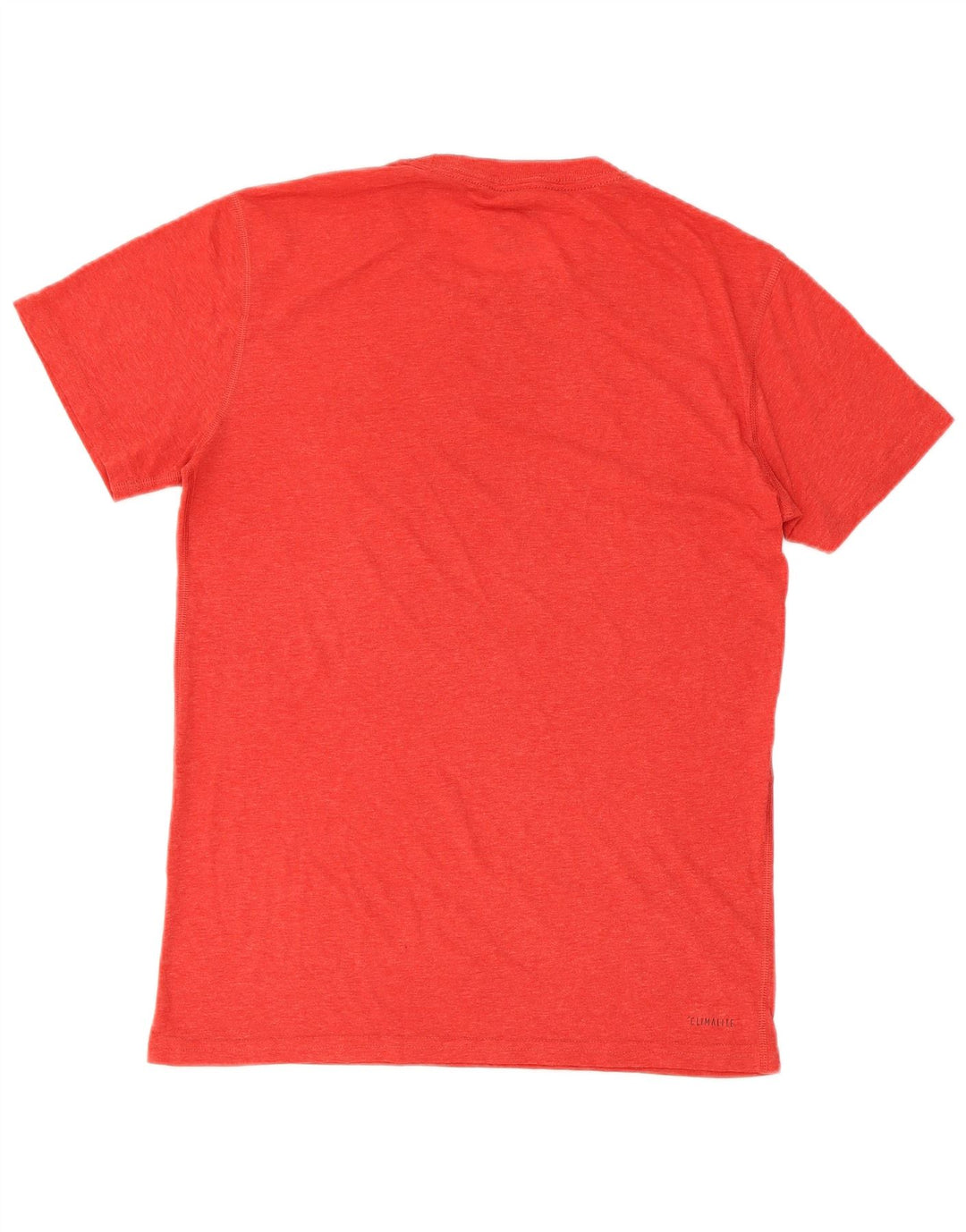 Adidas Herren-T-Shirt, kurzärmelig, normal, Größe S, Rot, Polyester