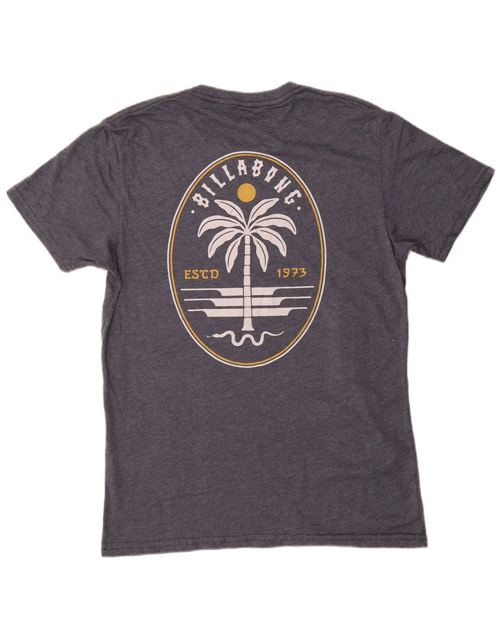 Billabong Herren-T-Shirt mit Grafik, mittlere marineblaue Baumwolle