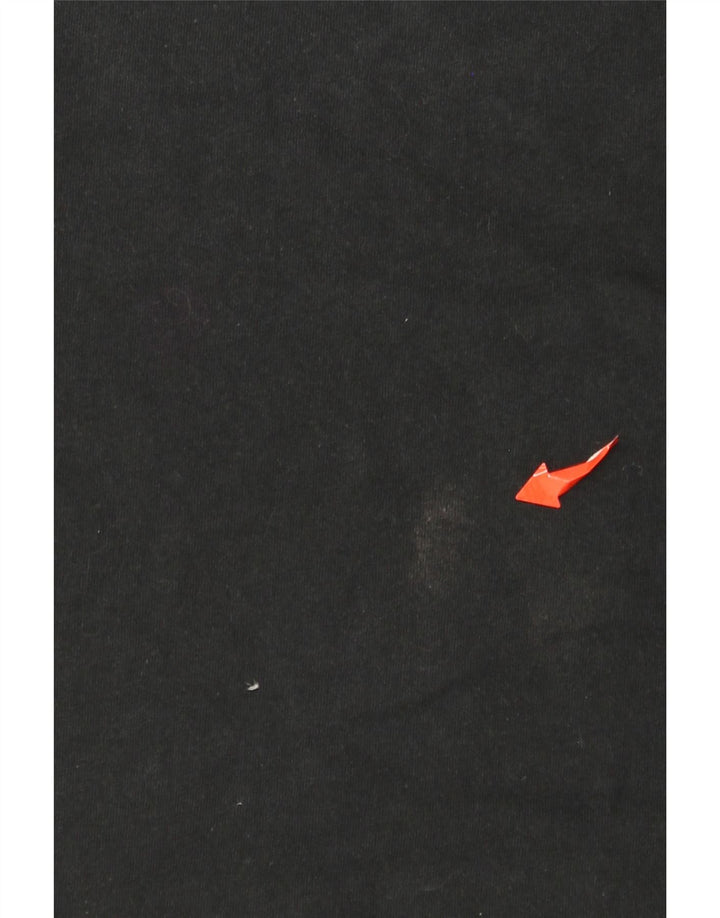 All Saints Herren-T-Shirt mit entspannter Passform, Grafik, Größe S, Schwarz, Baumwolle