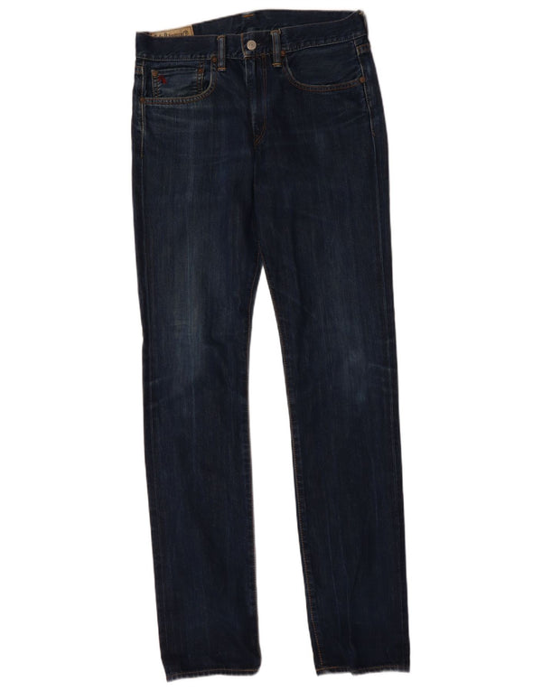 Polo Ralph Lauren Herren Slim Jeans W31 L34 Marineblau Baumwolle