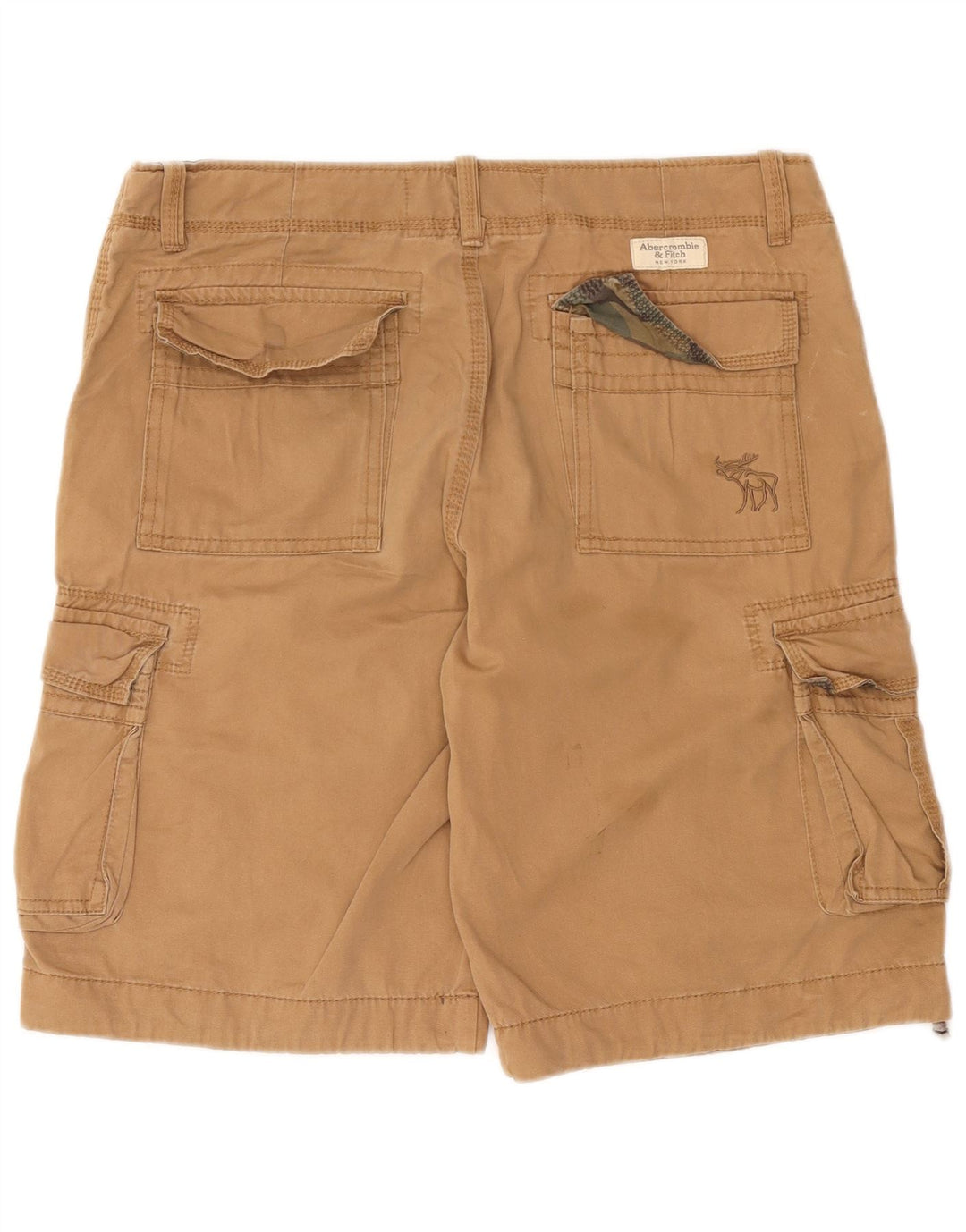 Abercrombie & Fitch Herren Cargoshorts W36 Large Beige