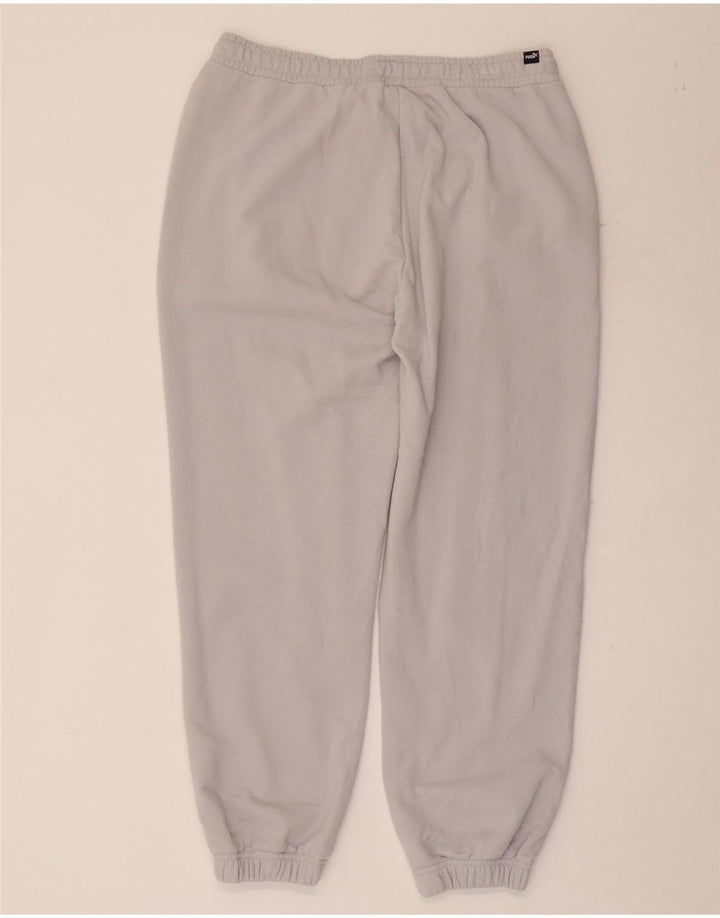 Puma Herren-Trainingshose, Jogginghose, mittelgraue Baumwolle
