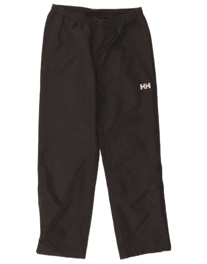Helly Hansen Jungen-Windbreaker-Hose, 11–12 Jahre, schwarzes Polyester