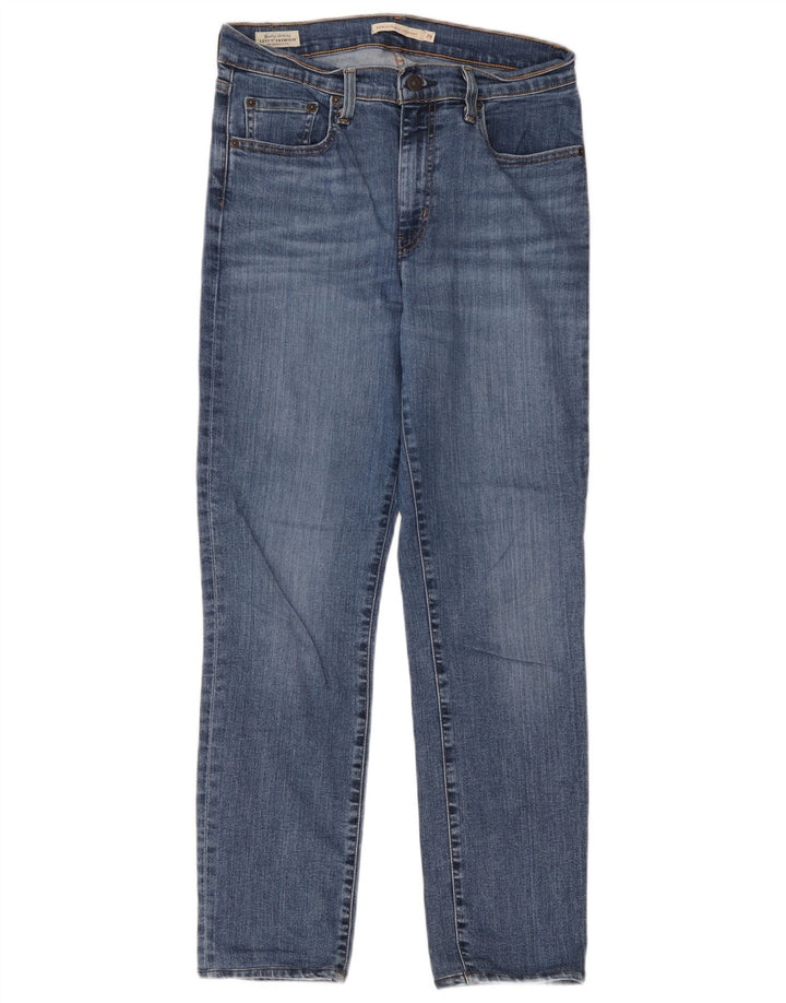 Levi's Damen 724 High Rise Straight Jeans W29 L28 Blau