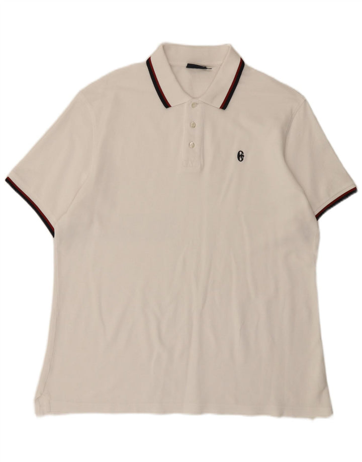 Conte of Florence Herren Poloshirt 2XL Weiß