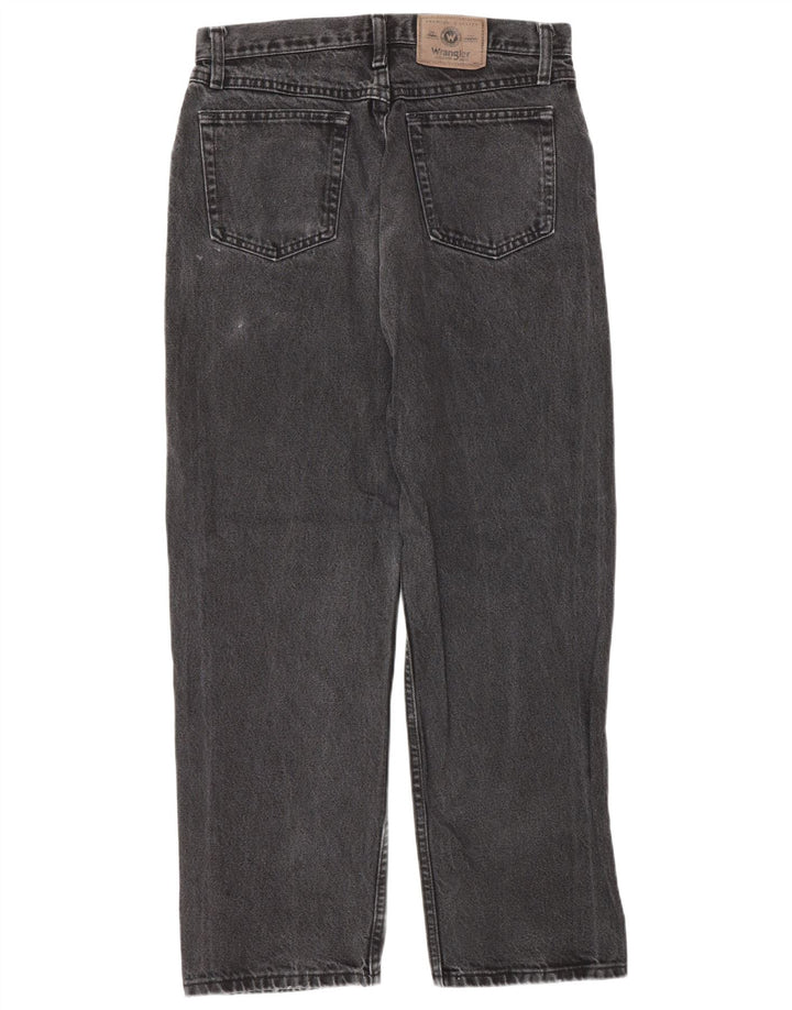 Wrangler Herren Straight Jeans W31 L30 Graue Baumwolle