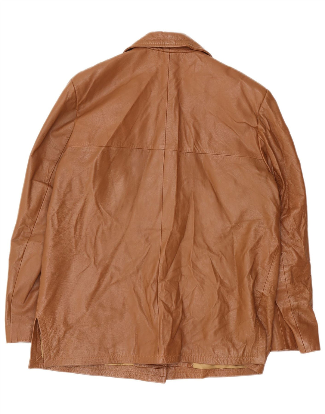 Vintage Damen Lederjacke IT 44 Mittelbraunes Leder
