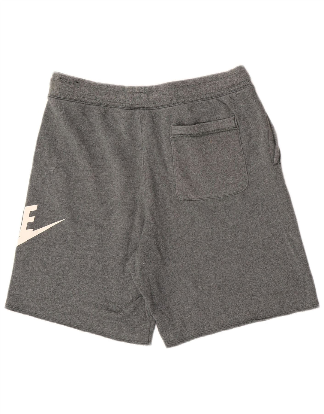 Nike Herren-Sportshorts mit Grafik, Größe L, aus grauer Baumwolle