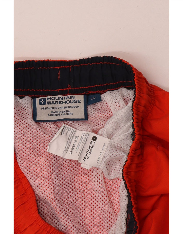 Mountain Warehouse Herren-Badeshorts, Größe S, Orange, Polyester