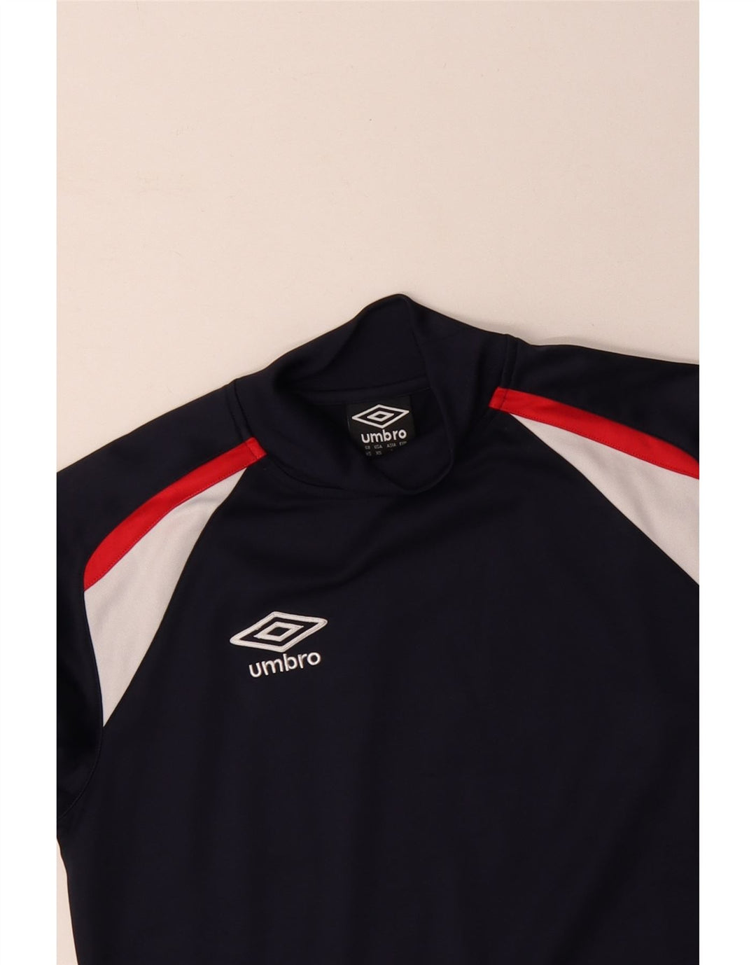Umbro Herren Sweatshirt Pullover XS Marineblau Colourblock Polyester
