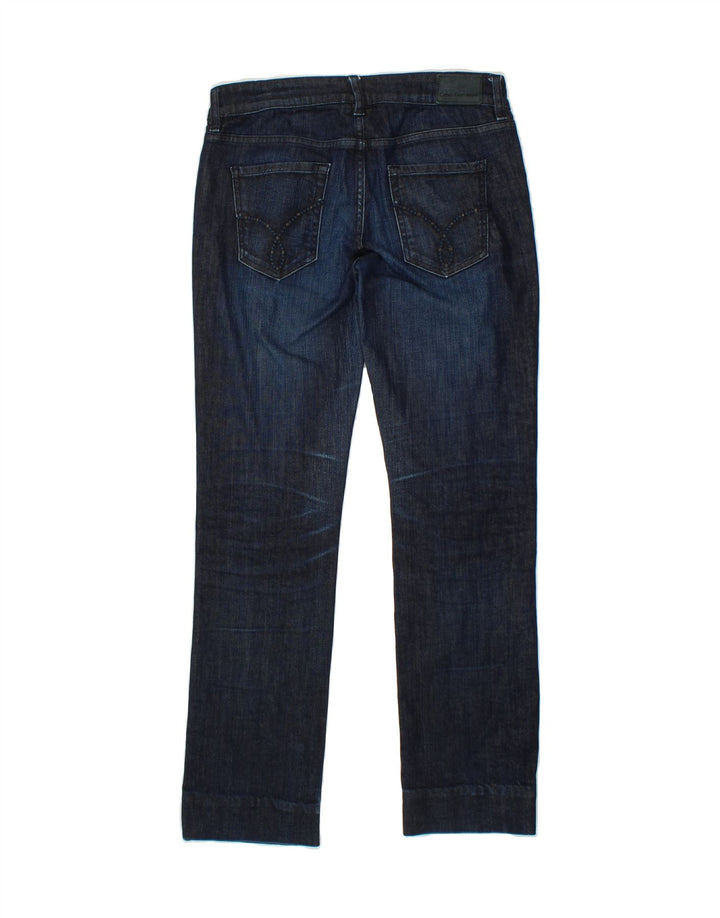 CALVIN KLEIN Womens Straight Jeans W30 L30 Navy Blue Vintage Calvin Klein and Second-Hand Calvin Klein from Messina Hembry 