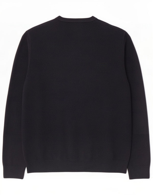 Marks & Spencer Herren-Pullover mit V-Ausschnitt, groß, Marineblau