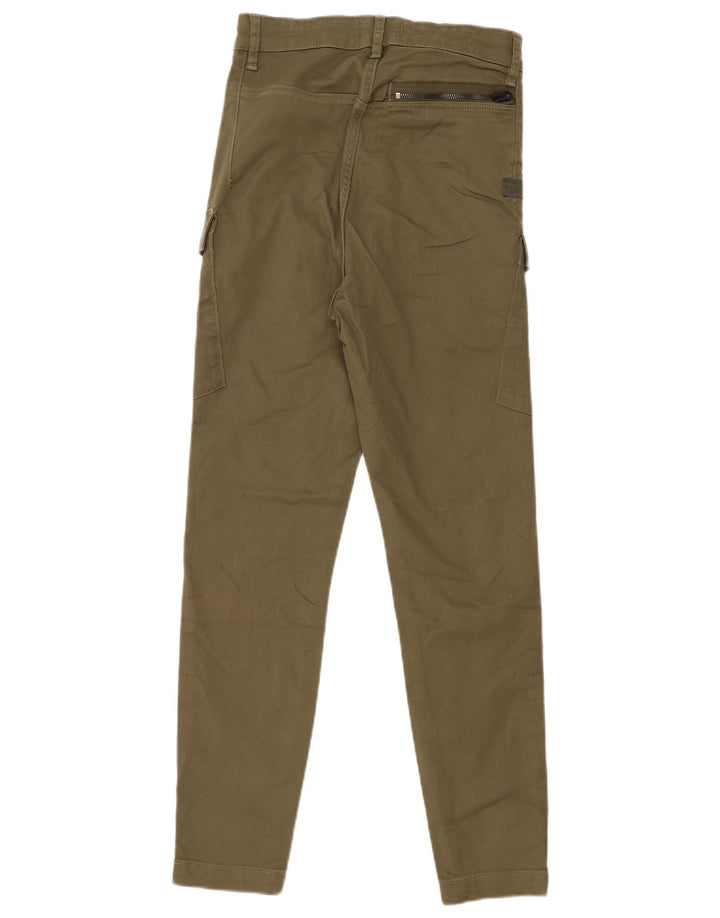 G-STAR Herren Slim Cargohose W28 L30 Khaki Baumwolle
