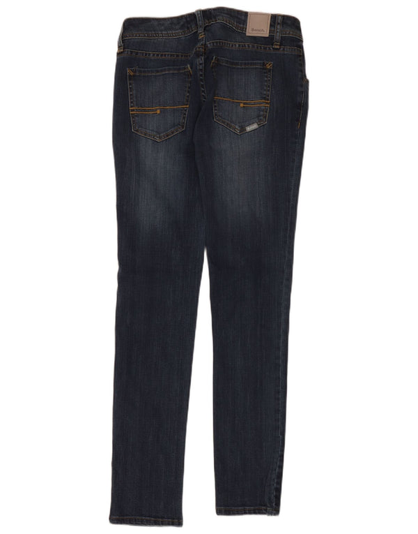 Bench Damen Skinny Jeans W28 L32 Marineblaue Baumwolle