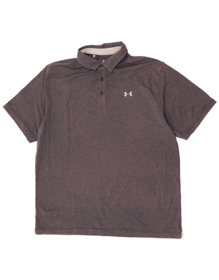 Under Armour Herren Heat Gear Poloshirt 2XL Grau