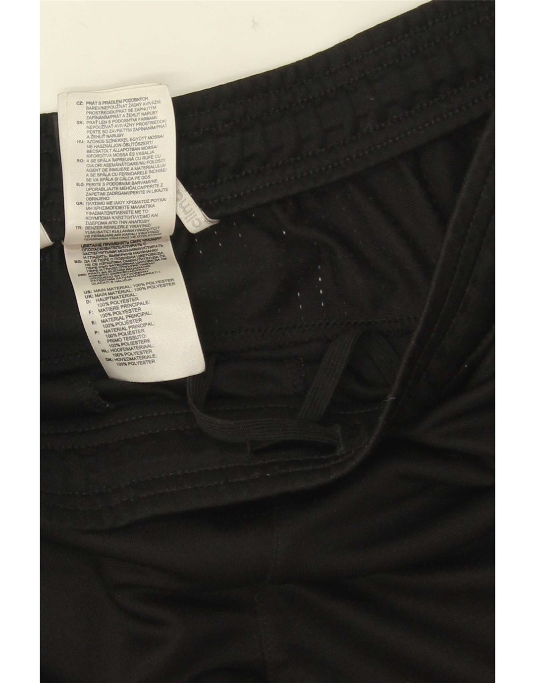 Adidas Herren Climalite Trainingshose, Größe S, Schwarz, Polyester