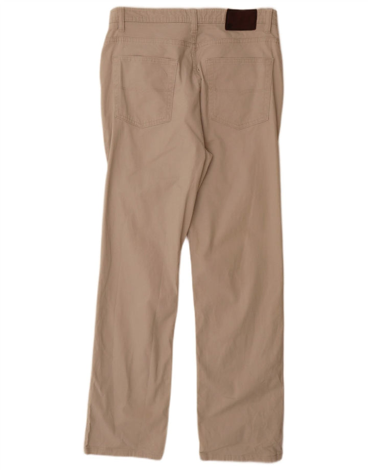 Marks & Spencer Herren Blue Harbor Straight Freizeithose W32 L31 Grau