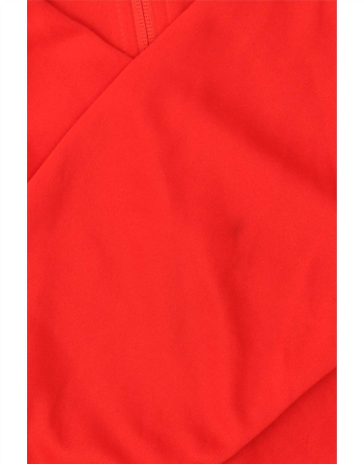 Puma Herren Club Milano Trainingsanzug Top Jacke Großes rotes Polyester