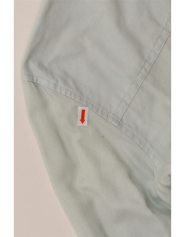 TOMMY HILFIGER Damen Hemd US 4 Small Blaue Baumwolle