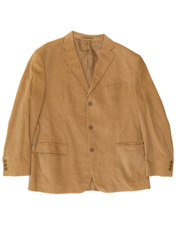 Pierre Cardin Herren 3-Knopf-Blazerjacke UK 40 Large Beige
