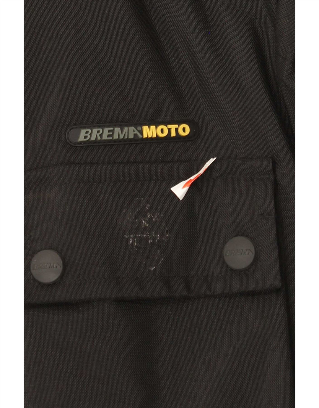 Brema Herren Graphic Racer Jacke IT 50 Large Schwarz Colourblock