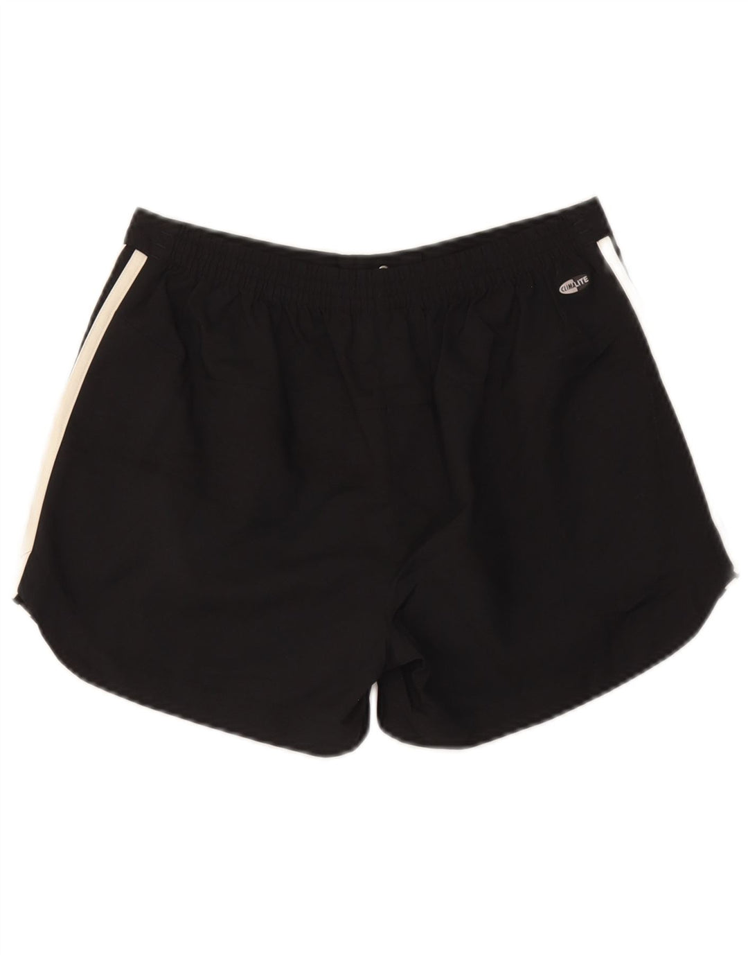 Adidas Damen Climalite Casual Shorts UK 12 Medium W28 Schwarz Polyester