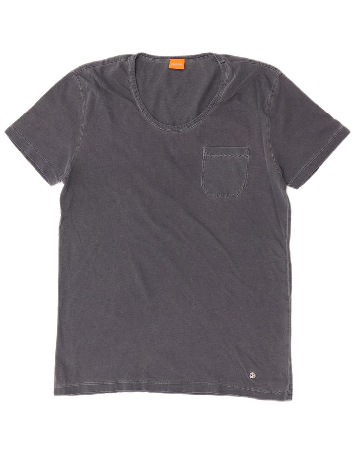 Hugo Boss Herren T-Shirt Top Small Grau