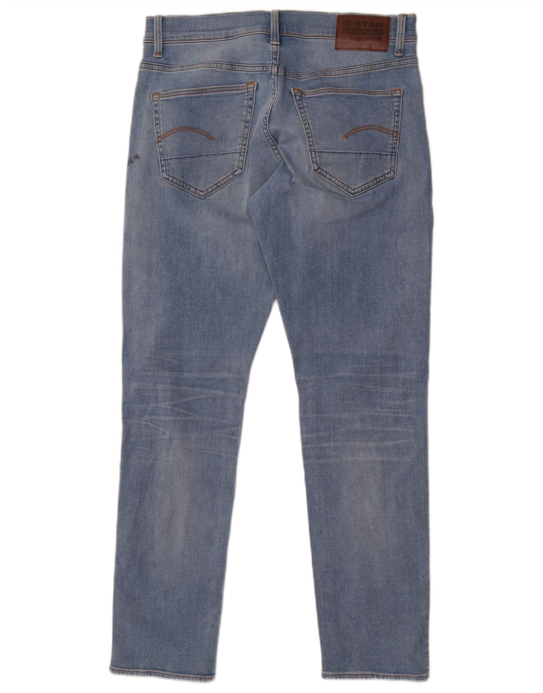 G-Star Herren Slim Jeans W31 L30 Blaue Baumwolle